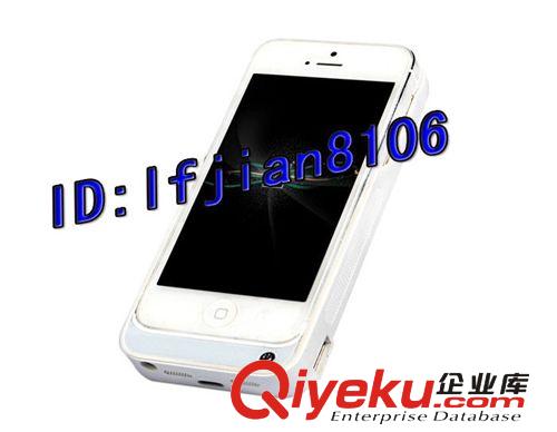 ABS環(huán)保材質(zhì) iPhone5太陽(yáng)能背夾電池 太陽(yáng)能蘋果5/5S充電寶