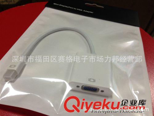 mini displayport to vga adapter 蘋果迷你dp轉(zhuǎn)vga線