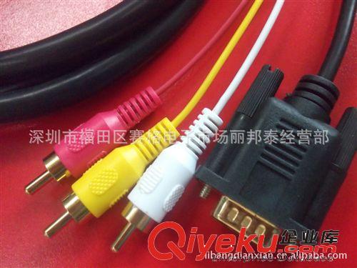廠價直銷HDMI TO VGA 3RCA      HDMI M TO VGA+3RCA原始圖片3