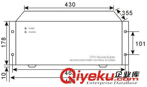 AV矩陣切換器128進16出，AV128*16矩陣， 廠家直供，量大從優原始圖片2