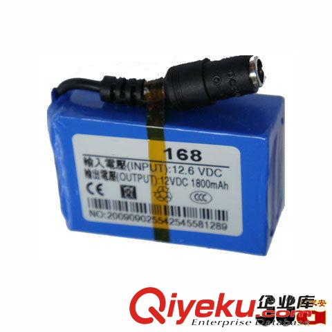 12V 1800mah 安防專用電源 最小移動(dòng)電源 隨身聚合物蓄電池高容量