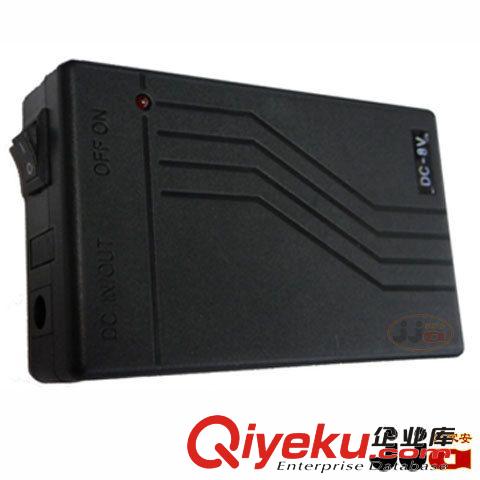 8V DC头接口 1800mah 迷你小型 专业安防随身电源 锂电池