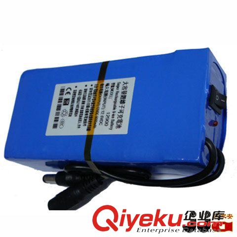 zp安防专用移动电源12V 9000mah 无线发射接收随身聚合物蓄电池