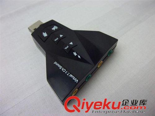超酷雙人版 7.1 USB聲卡 太空飛機聲卡 雙麥克風(fēng)輸入雙輸出 免驅(qū)原始圖片2