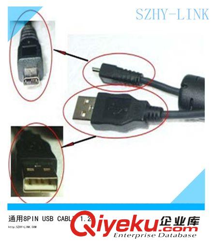 szhy-link 尼康數碼相機線 Nikon UC-E6 USB原始圖片3