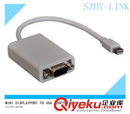 MINI DISPLAYPORT TO VGA線/ MINI DP TO VGA線 szhy-link