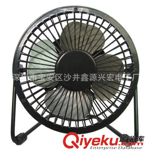 USB風扇，USB金屬風扇，4寸風扇，USB鋁葉風扇廠家直銷原始圖片3