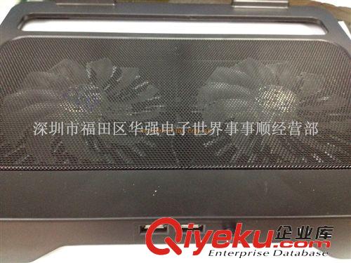 筆記本散熱器 雙風扇底座  R18散熱器原始圖片3