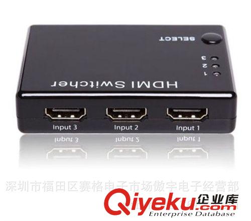 廠家供應：hdmi3 進1 出切換器  3X1 HDMI 切換器原始圖片2