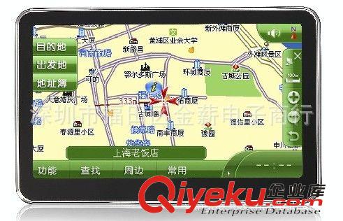 外貿(mào) 歐美 日本 亞太地區(qū)GPS汽車導航儀 可提供多種GPS地圖