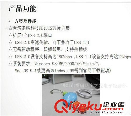 zpSSK/飚王 飛梭 USB HUB 4口集線器 一擴(kuò)展四 SHU017 zp行貨