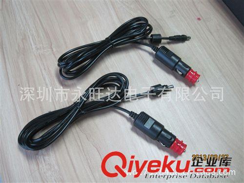 dc頭/點(diǎn)煙器連接線 dc5521防水線 3M車載點(diǎn)煙器線材廠家批發(fā)原始圖片3