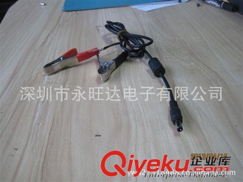深圳電瓶線廠家直銷鱷魚夾連接線 30A魚夾線 dc連接線工廠批發原始圖片2
