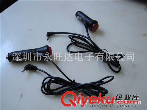 點煙器廠家供應dc23507公頭線 dc頭/紅尾點煙器線材廠家批發原始圖片2