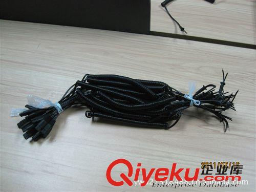 廠家直銷黑色dg線 PU彈簧線 2P母頭/ST拉伸線工廠現(xiàn)貨批發(fā)