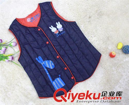 2013新品 童裝兒童秋冬羽絨馬甲 專(zhuān)柜zp男童女童背心 馬甲背心原始圖片2