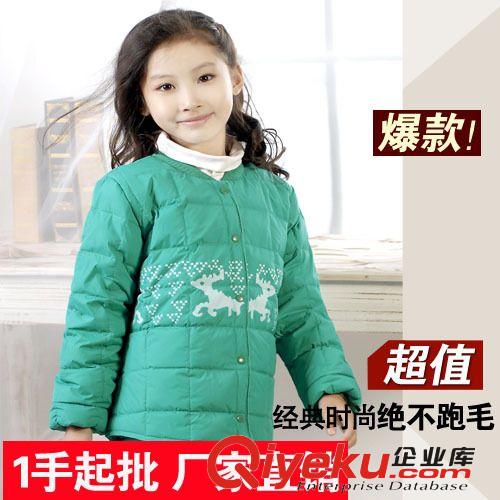 2014新品童裝兒童羽絨服女童羽絨內(nèi)膽韓版保暖防寒清倉(cāng)批發(fā)