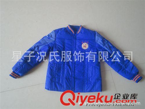 廠家直供童羽絨服男童女童 網(wǎng)點(diǎn)印花袖兒童羽絨服內(nèi)膽原始圖片3
