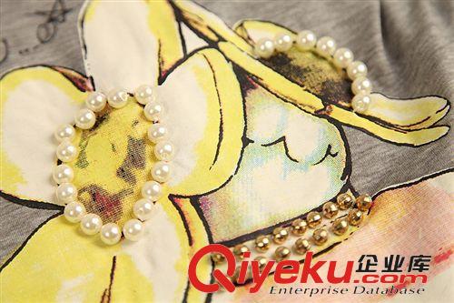 2014新款女裝 韓版 t恤女款 大碼圓領短袖全棉蝙蝠衫批發(fā)T007