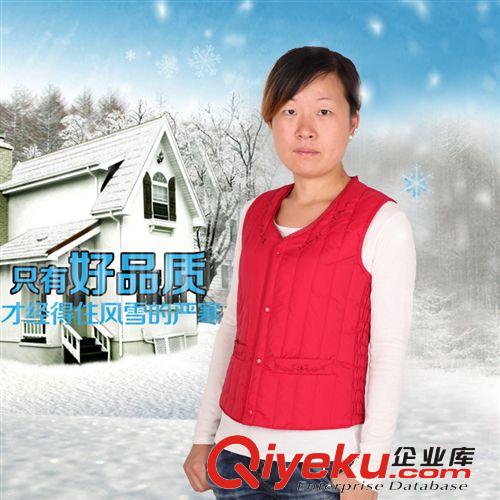 低價供應 中老年女士 羽絨背心  女款 暗扣短款新款羽絨馬甲 zp