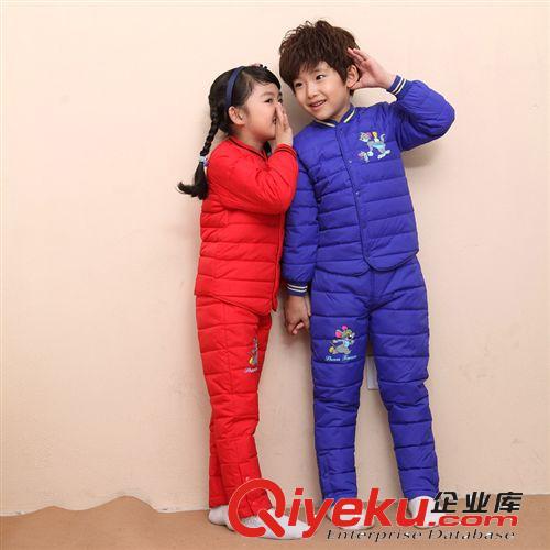衫宣新款 廠價(jià)直批 兒童羽絨服內(nèi)膽套裝 男童女童套裝兒童 套22