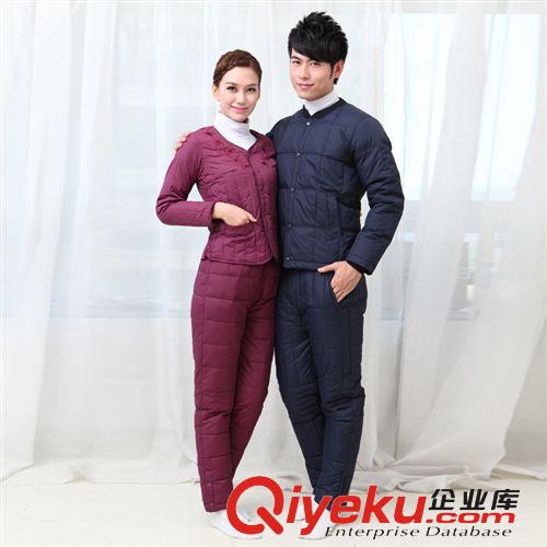 女士羽絨服批發(fā) 女士套裝  品牌羽絨服 羽絨服女款套裝  124345原始圖片3