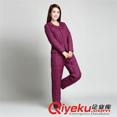 批發(fā) 女士羽絨內(nèi)膽  女款保暖褲 女羽絨服批發(fā) 女士套裝124352原始圖片3
