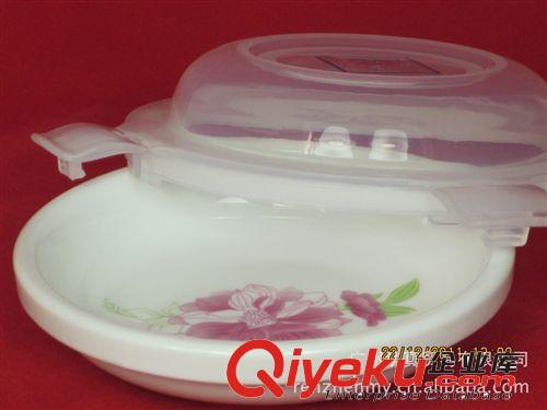 家貝牌 511A家庭保溫密封不透氣陶瓷gd禮品透明蓋保鮮碟密封盒原始圖片2