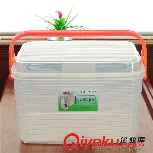 廠家直供塑料整理箱 示范工具20L收納箱 gd衣物透明收納盒批發(fā)原始圖片3