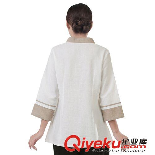 【虎門】品唐齋2013新款棉麻民族風女士唐裝旗袍上衣 服飾13006原始圖片2