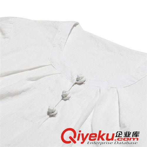 品唐齋 2013夏裝新款唐裝上衣女民族風手繪改良休閑漢服原始圖片3