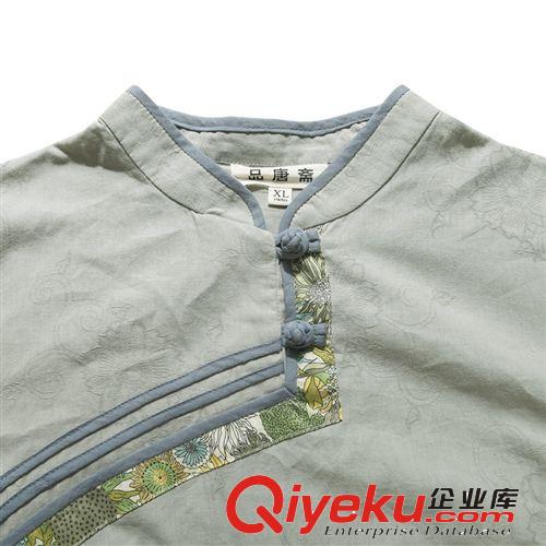 品唐齋 秋季新品 甜美休閑唐裝 中國風改良棉麻上衣【T13019]原始圖片2