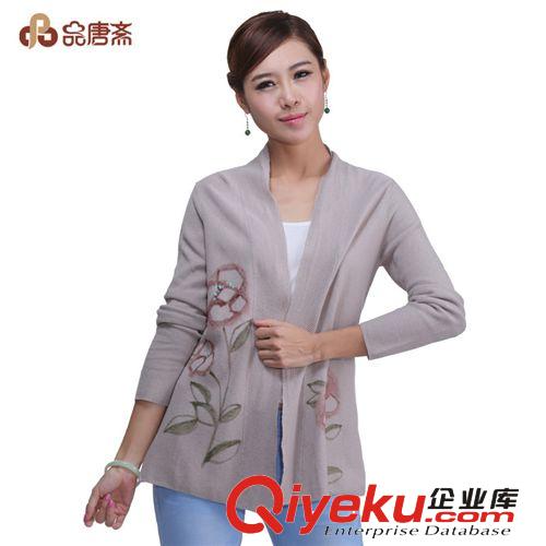 秋裝連衣裙氣質(zhì)中國民族風(fēng)女裝 復(fù)古改良手繪唐裝旗袍裙