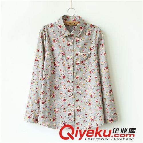 303-0040秋季2013日系復古文藝鉤花一?？劭诖∷榛薏家r衫K11