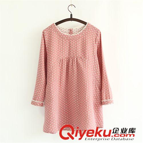 215-0118復(fù)古風外貿(mào)原單2014夏季抽繩腰豎條紋寬松水洗牛仔七分褲