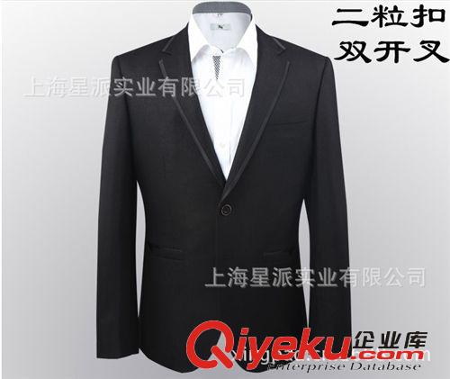 專業(yè)量身定做gd男式毛滌西服套裝定制 上海工廠制作男女西服