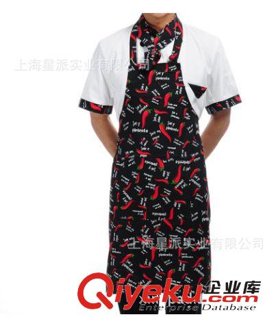 圍裙韓版定做 掛脖美容店圍裙 來樣生產圍裙罩衣 滌棉圍裙定制原始圖片3