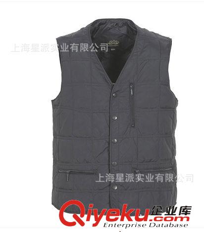 定制男女冬季羽絨馬甲背心制作 定做供應羽絨馬甲防寒背心廠家原始圖片2
