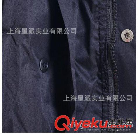 上海廠家供應(yīng)現(xiàn)貨多功能物業(yè)保安制服 定做防水保安棉襖活里活面原始圖片2