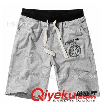 定制夏季休閑短褲五分男女沙灘褲加工制作棉質運動休閑短褲廠家原始圖片3