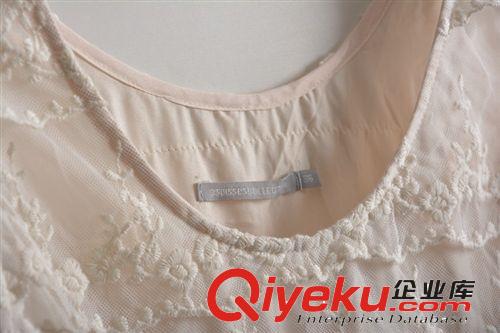14619-006外貿(mào)女裝批發(fā) 歐美原單gd女式繡花背心連衣裙原始圖片2