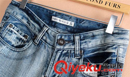 03-3005UROMODA時尚新款女式全棉7分牛仔褲原始圖片2