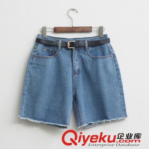 外貿(mào)原單  低腰花朵 牛仔熱褲