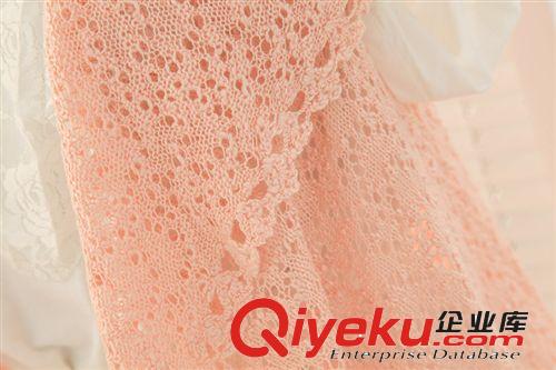 夏季新款 長款鏤空針織背心馬甲原始圖片3