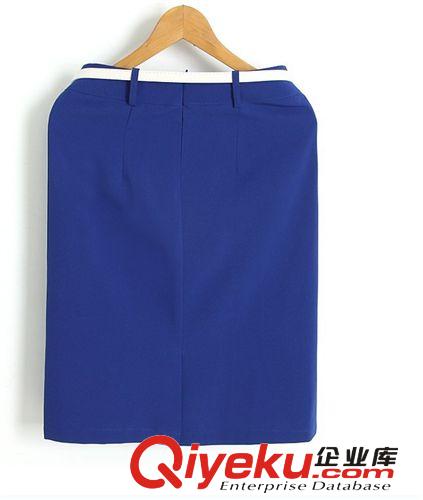 2013秋款韓國高腰女裙半身裙職業裙西裝裙包臀一步裙送腰帶725315原始圖片2