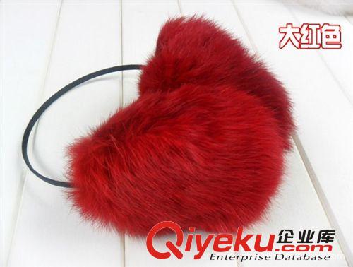 廠家供應(yīng)現(xiàn)貨兔毛保暖耳套 染色兔毛耳捂 真兔毛耳套原始圖片3