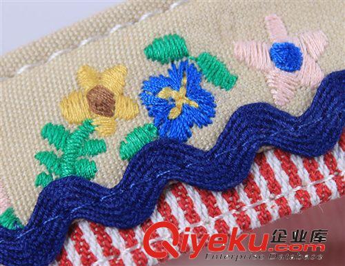 2014rough新款田園小花圖案卡通刺繡腰帶支持混批代發(fā)