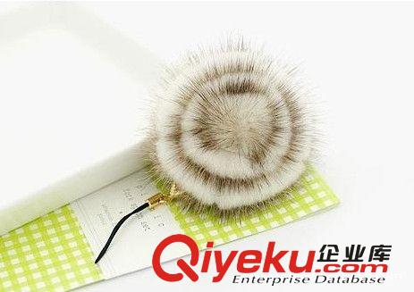 2014淘寶小禮物贈品efashionfur兔毛皮草胸花服飾飾品tj皮草