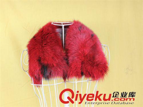 批發(fā)2014新 特大染色 女士 各色 羽絨服狐貍毛皮草毛領