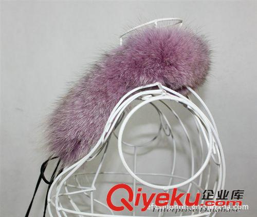 【妍莉皮草】狐貍皮草 毛毛假領(lǐng)子vivi 女式皮草 狐貍皮草 假領(lǐng)子原始圖片2